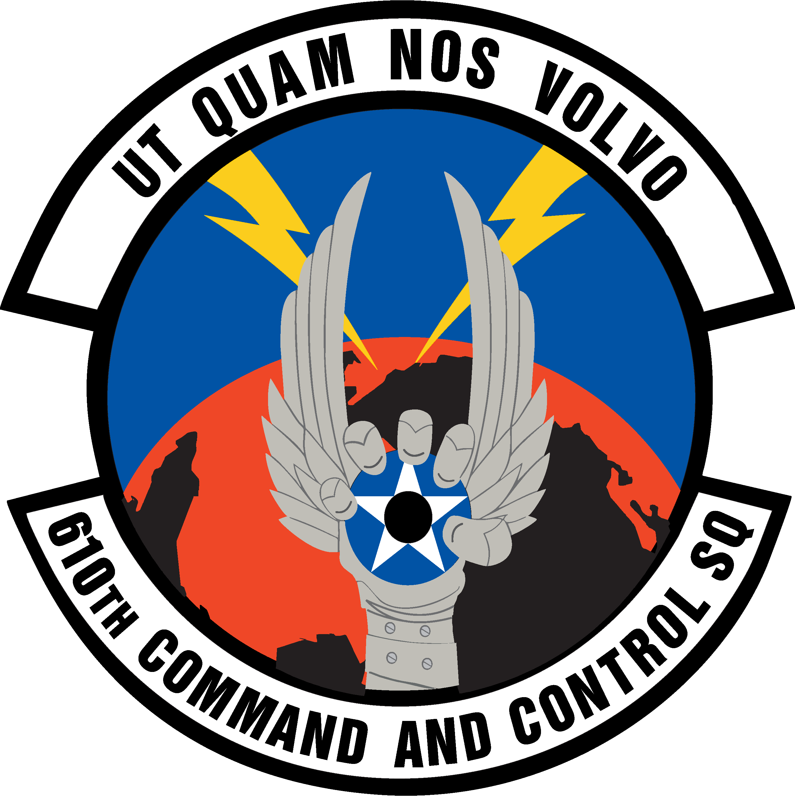 610th Command and Control Squadron Emblem